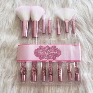 Liquid Rose Sparkle Brush Set